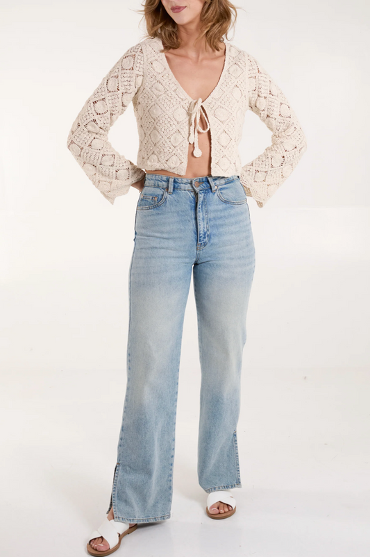 Shelly Crochet Cardigan