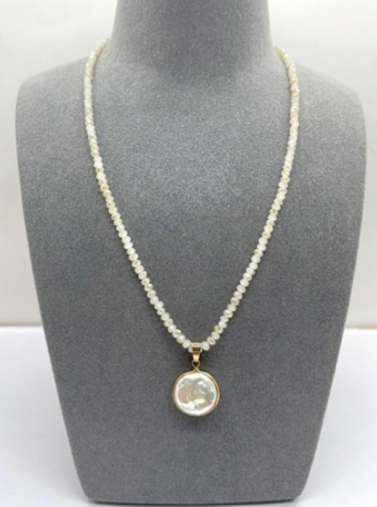 Stone Bead Necklace
