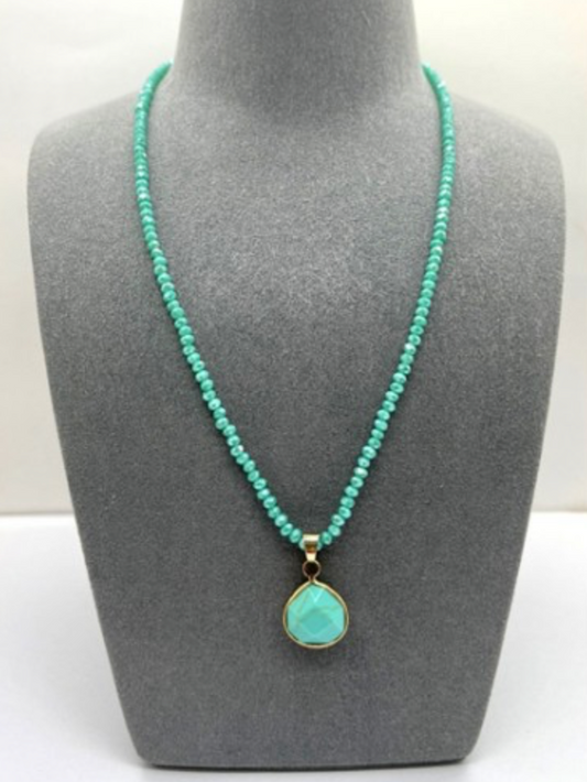 Stone Bead Necklace