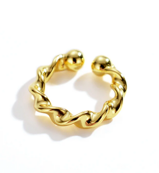 Chunky Twist Ear Cuff