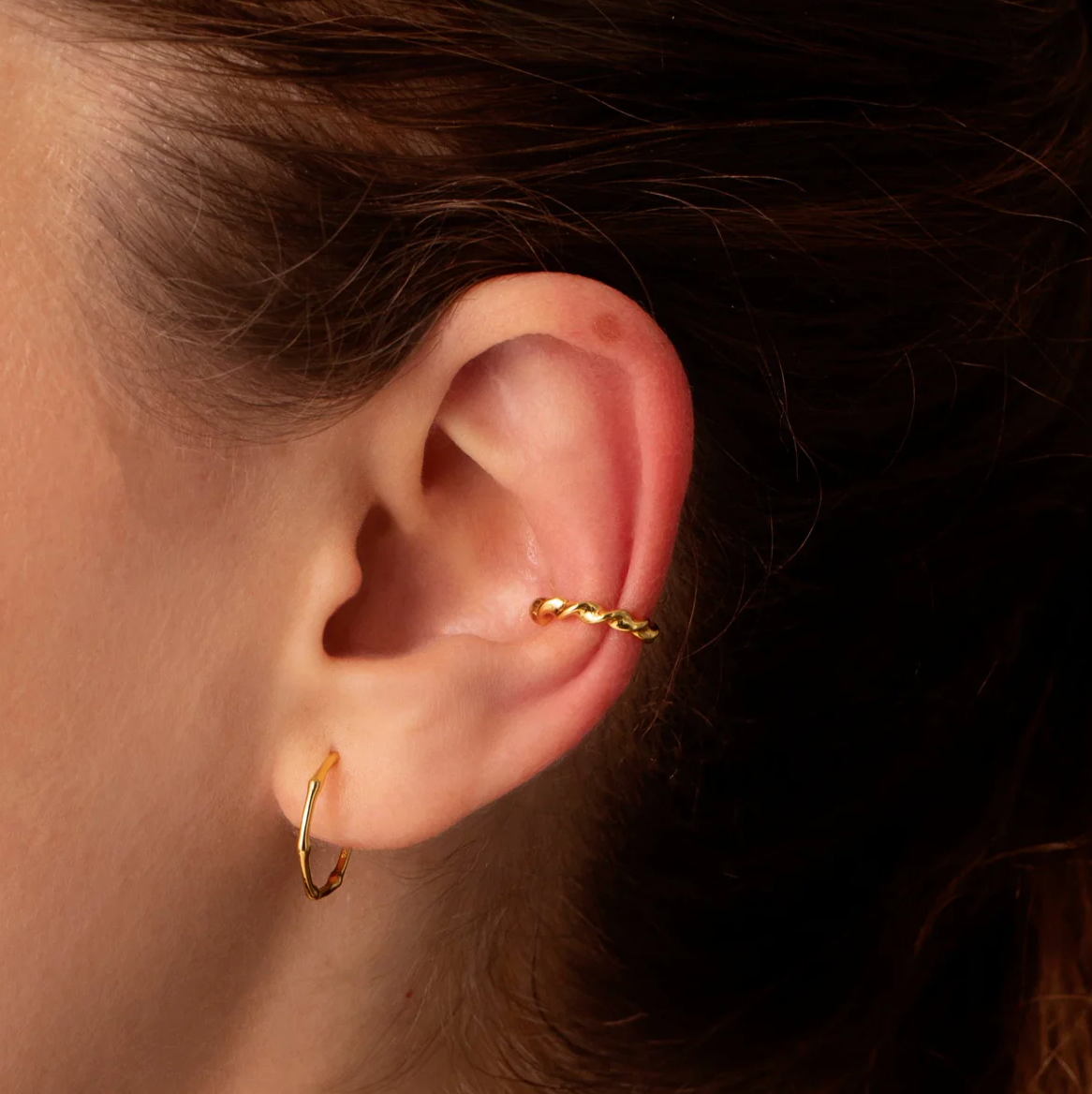 Chunky Twist Ear Cuff