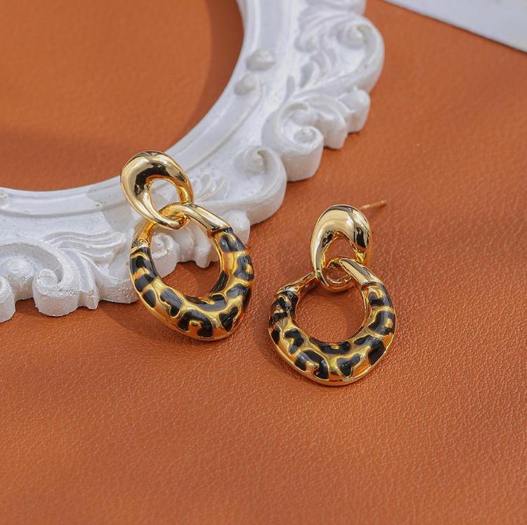 Leopard Link hoop