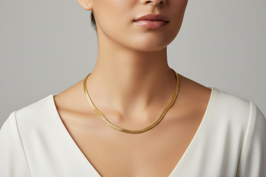 Chunky Snake Chain Necklace