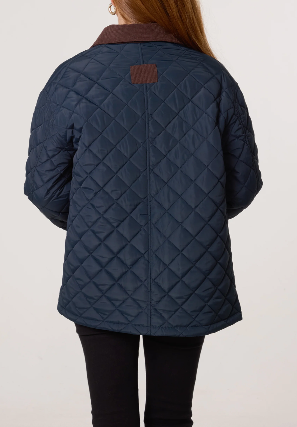 Diamond Quilted Coat