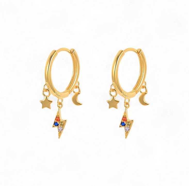 Rainbow Star/ Bolt Huggie