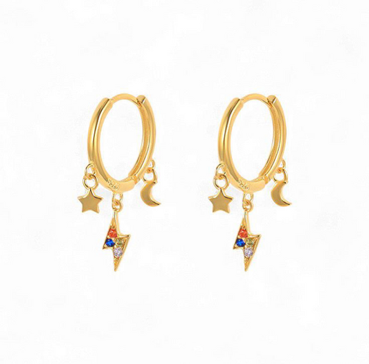 Rainbow Star/ Bolt Huggie