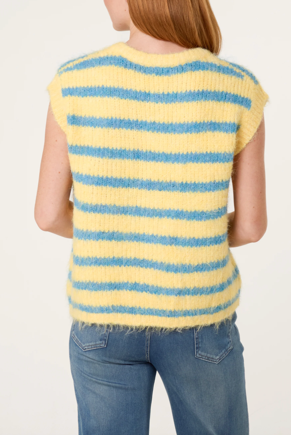 Butter Blue Stripe Vest