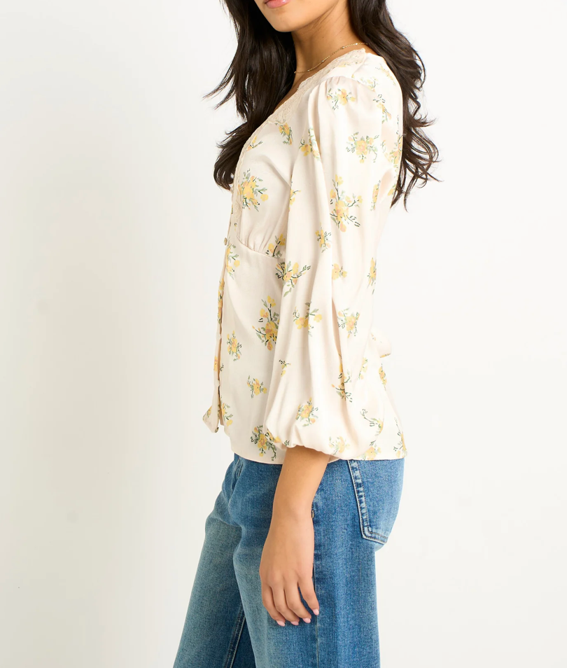 Ditsy Lace Blouse
