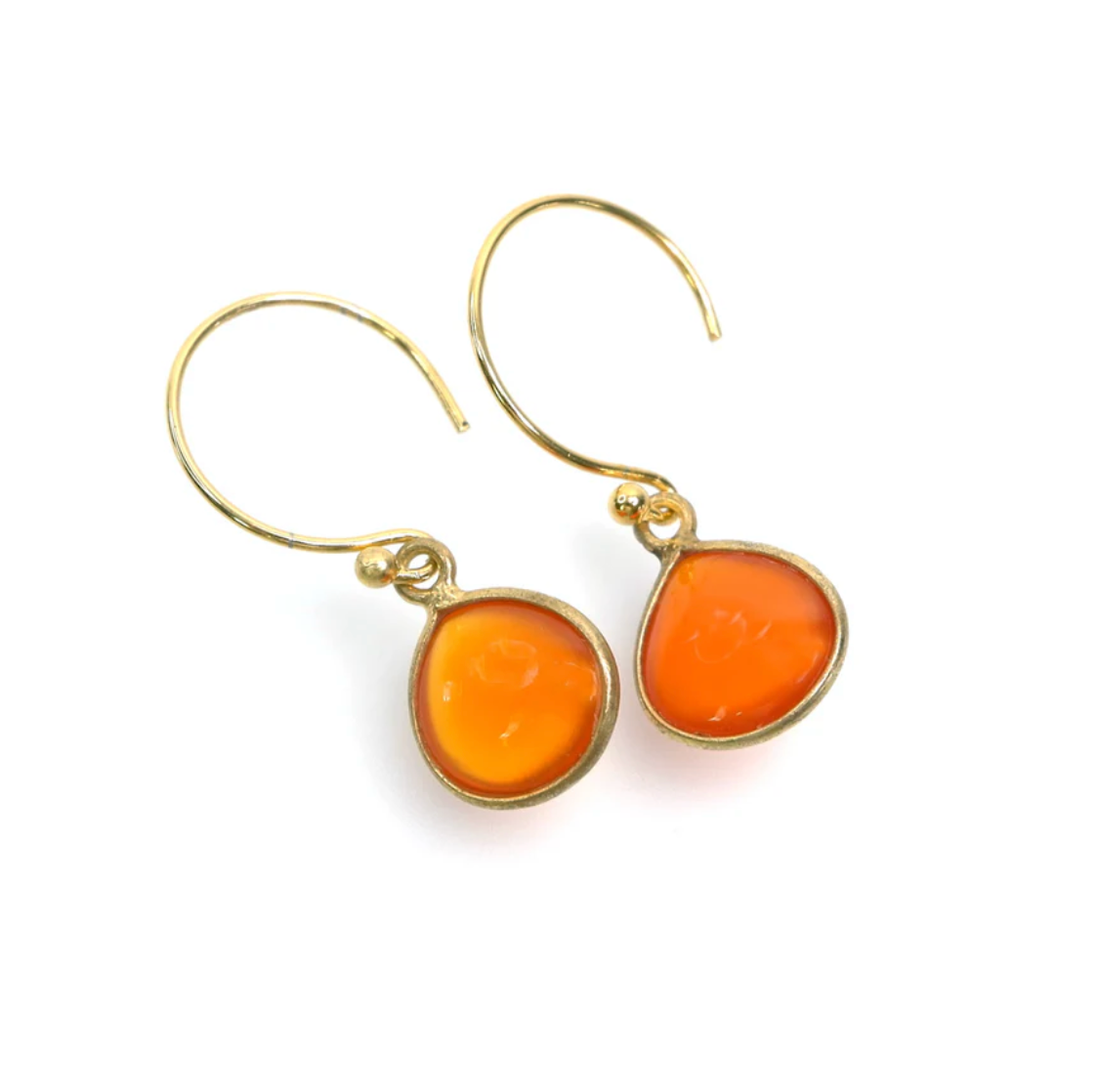 Simple Gemstone Earrings