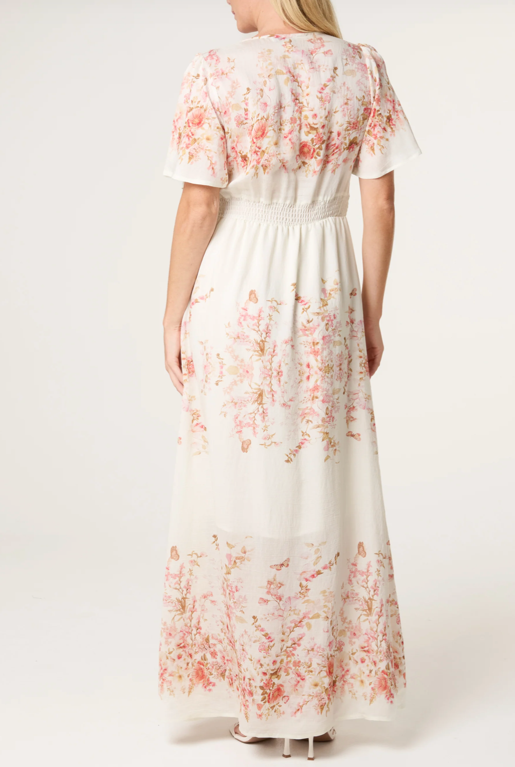 Button Through Blossom Dress