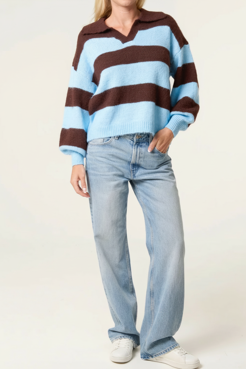 Polo Stripe Jumper