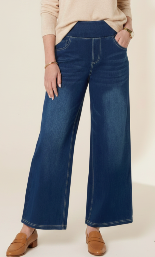 Deep Waistband Trouser Jean