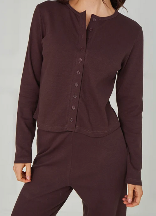 Long Sleeve Button Down Top