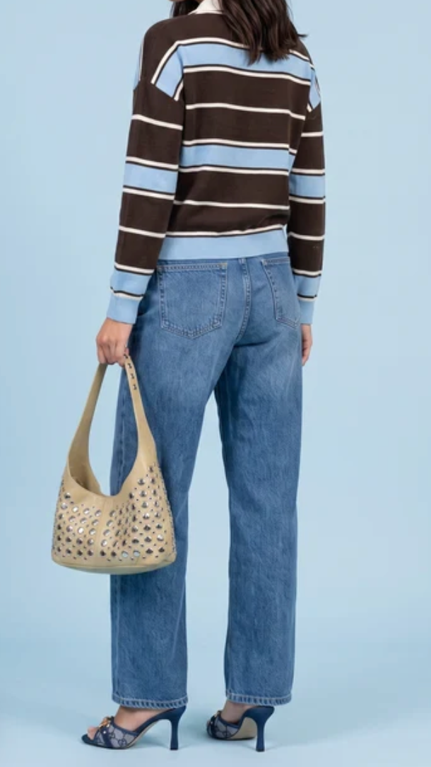 Wool Blend Stripe Jumper