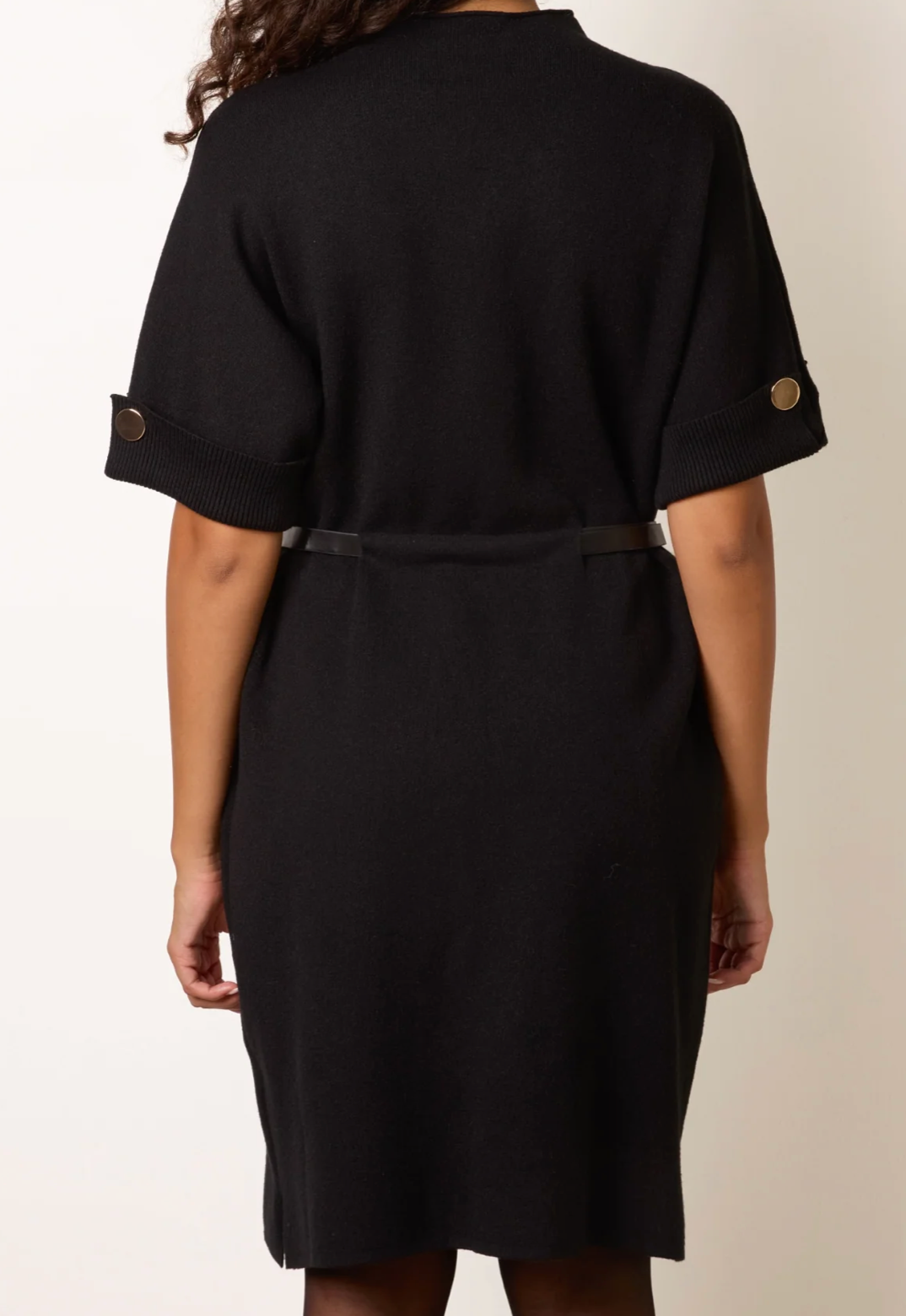 Belted Knitted Dress