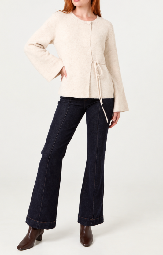 Cardigan with Side Tie