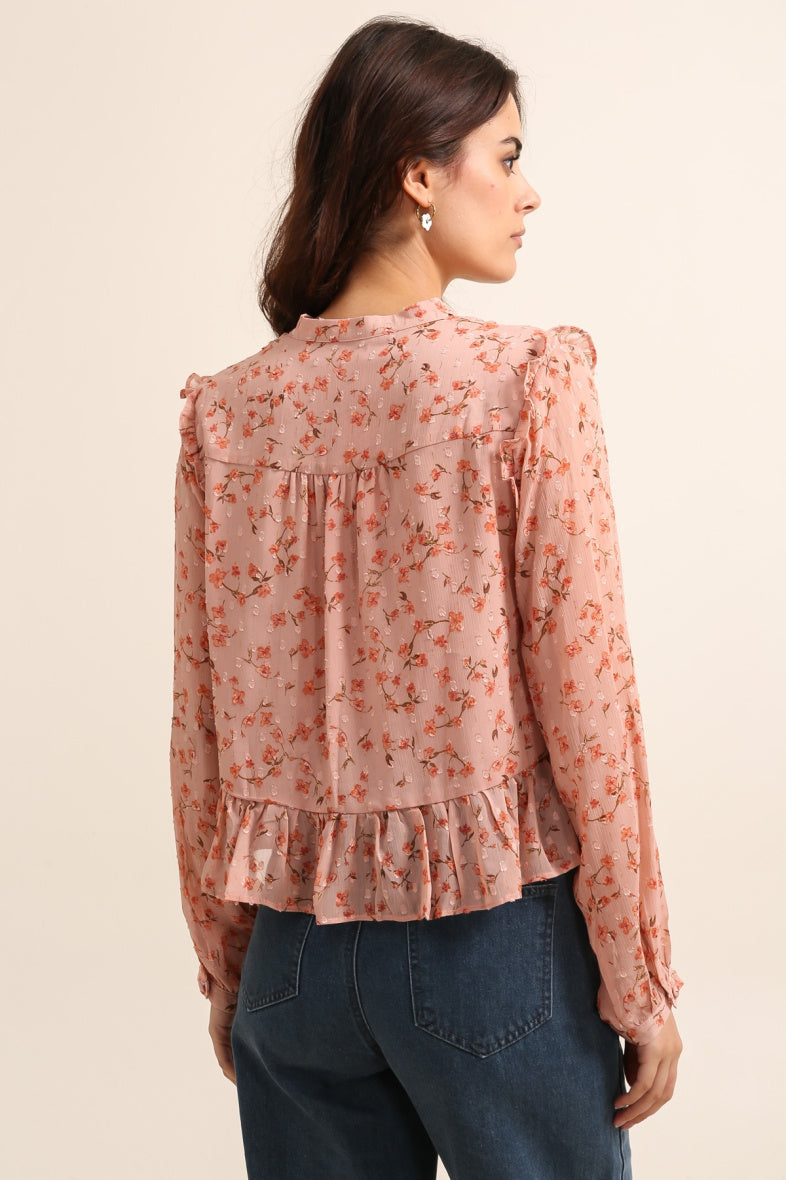 Sweet Floral Blouse