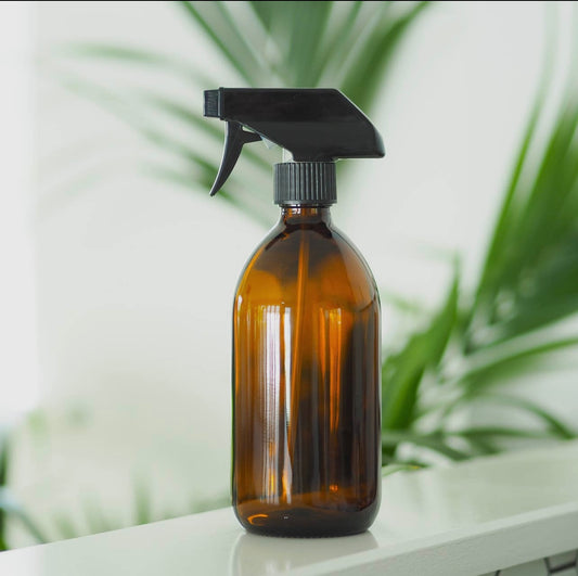 Refillable Amber Trigger Spray Bottle