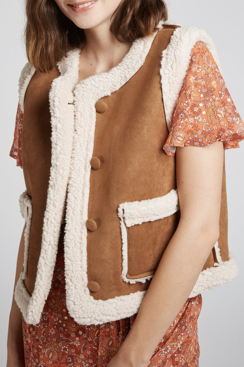 Valmond Suede Gilet