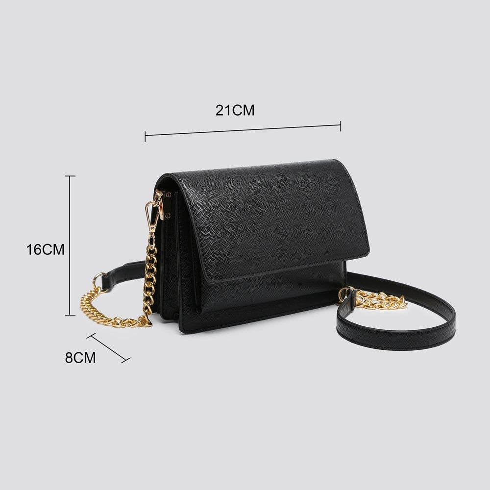 Gemma Crossbody w Chain Strap