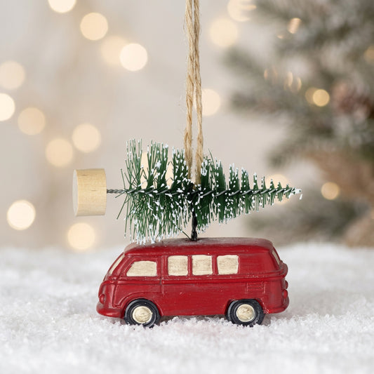 Red Camper Decoration