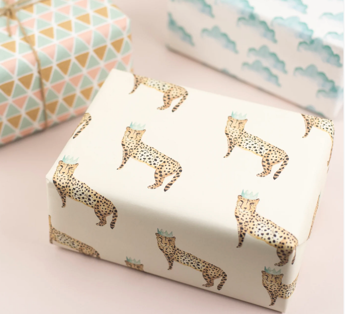 Leopard Gift Wrap