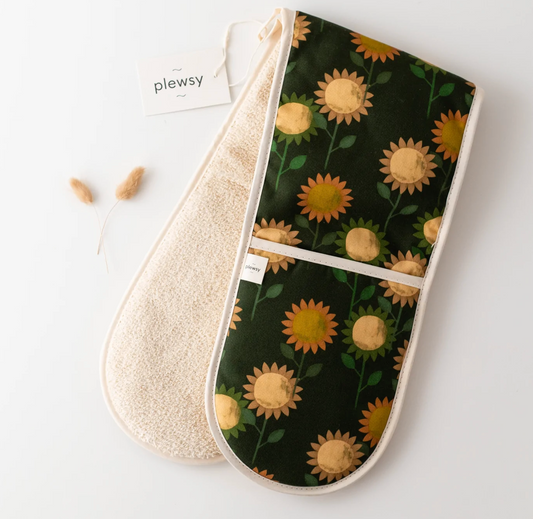 Sunflower Oven Glove