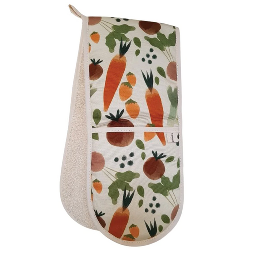 Veggie Print Oven Glove