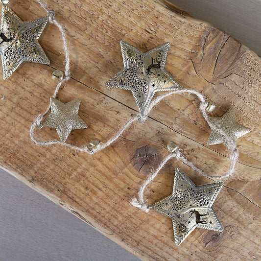 Rustic Star Garland