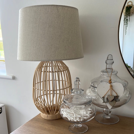 Wicker Lamp