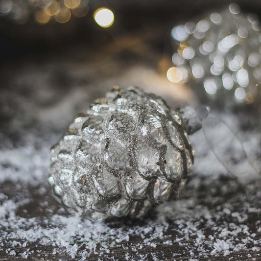 Shiny Pinecone Bauble